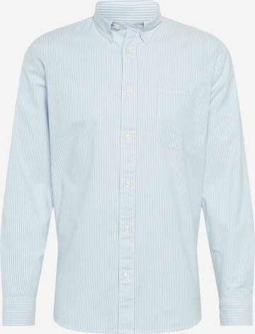 SELECTED HOMME Button Up Shirt 'Rick' in Blue: front