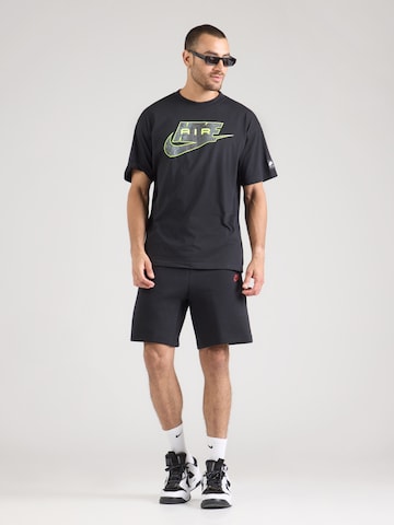 Nike Sportswear Koszulka 'AIR' w kolorze czarny