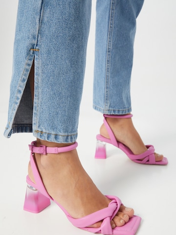 Nasty Gal Loosefit Jeans in Blau