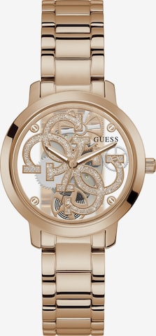 GUESS Uhr  ' QUATTRO CLEAR ' in Gold