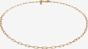 ELLI Halskette Glieder Design in Gold: Vorderseite