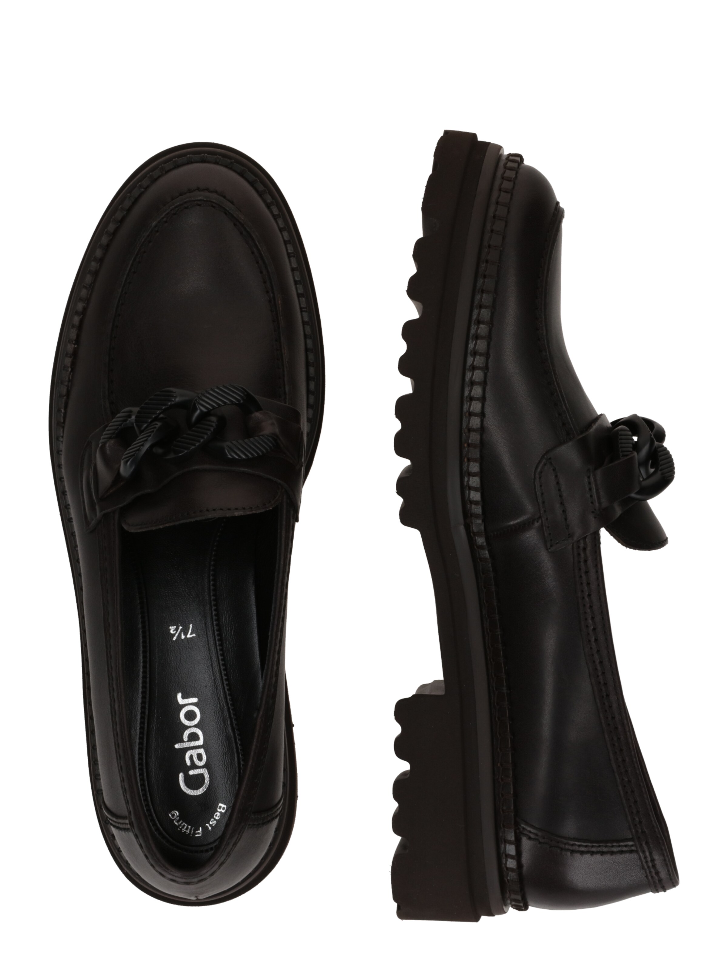 GABOR Slipper in Schwarz