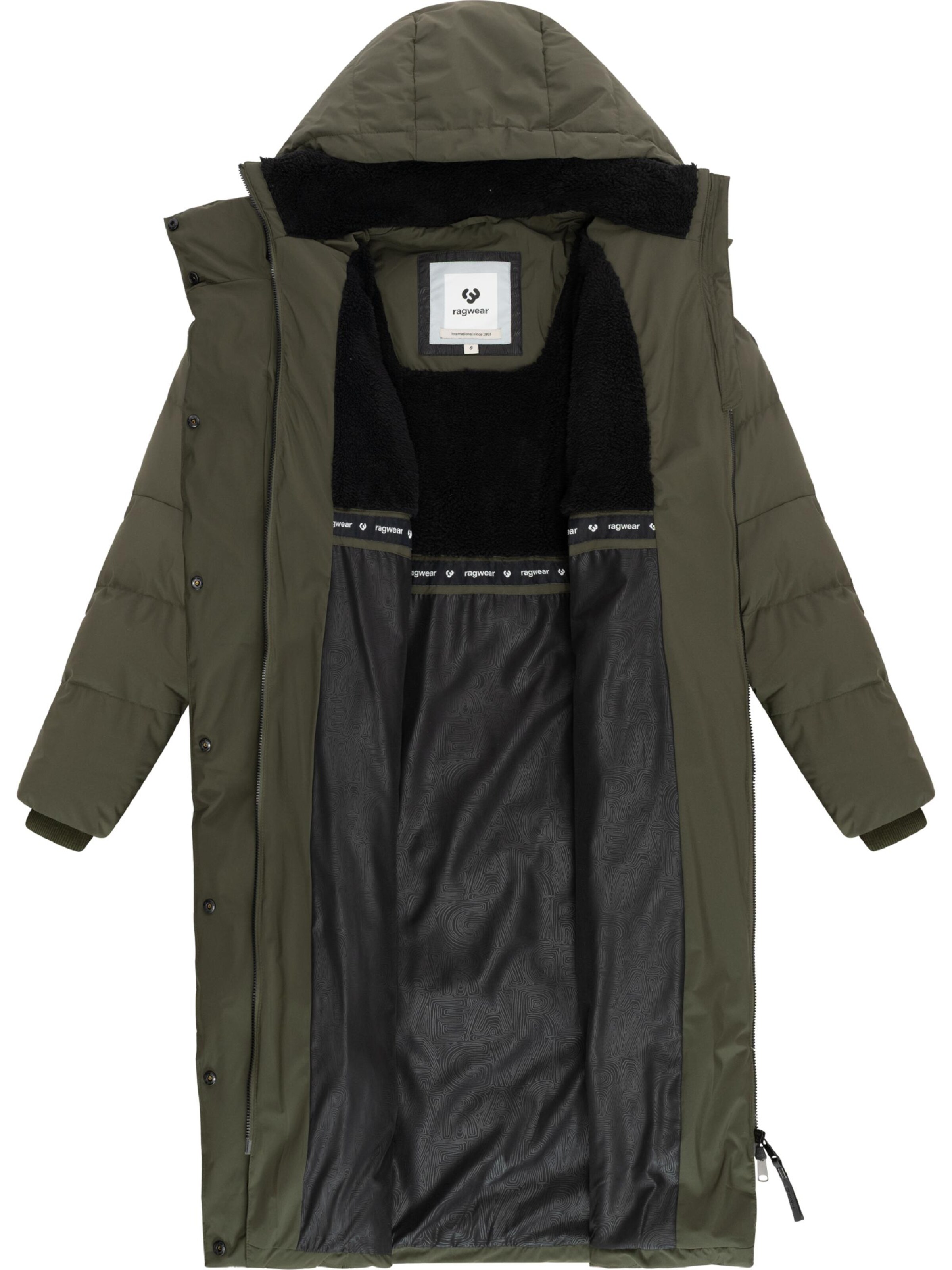 Ragwear Functionele mantel 'Pavla Youmodo' in Groen