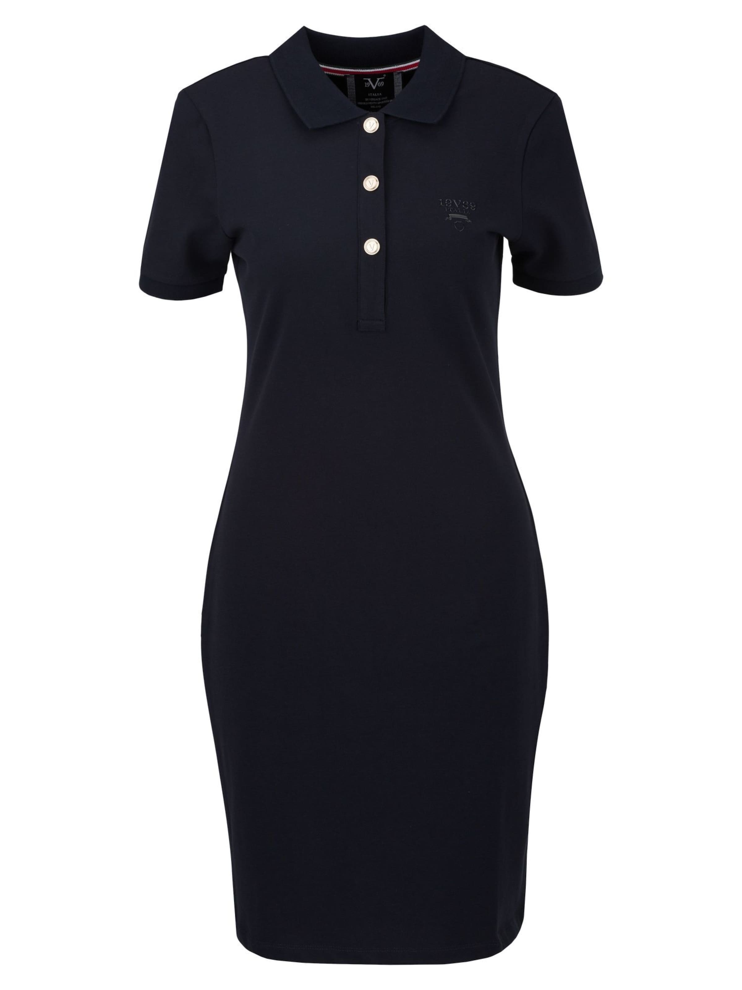 19V69 ITALIA Shirt dress 'Adribel Tennis' in Blue: front