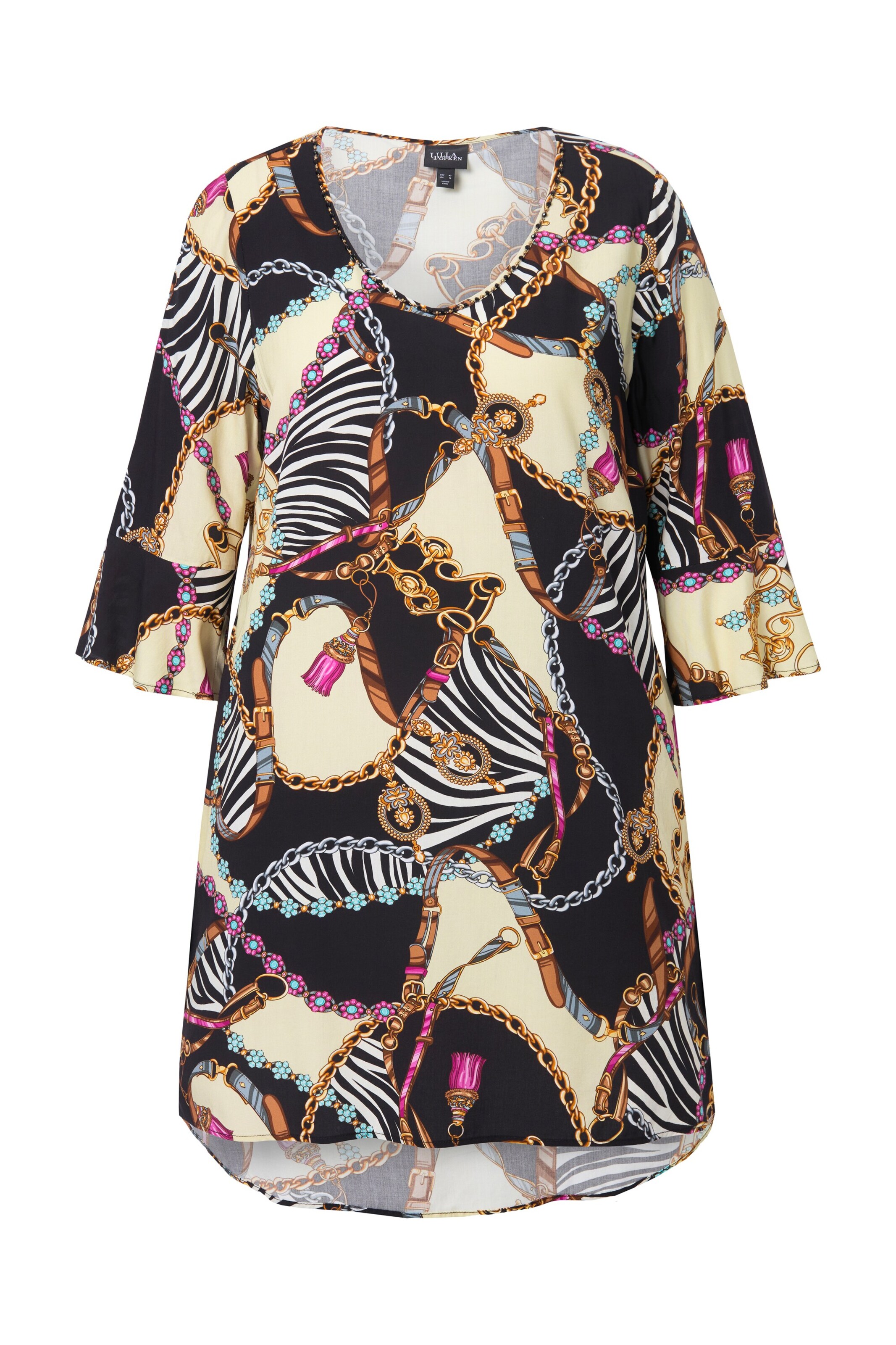 MIAMODA Tunika in Schwarz: Vorderseite