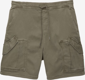 Pantalon cargo Pull&Bear en vert : devant