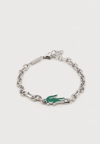 LACOSTE Armbånd 'ARTHOR' i sølv: forside