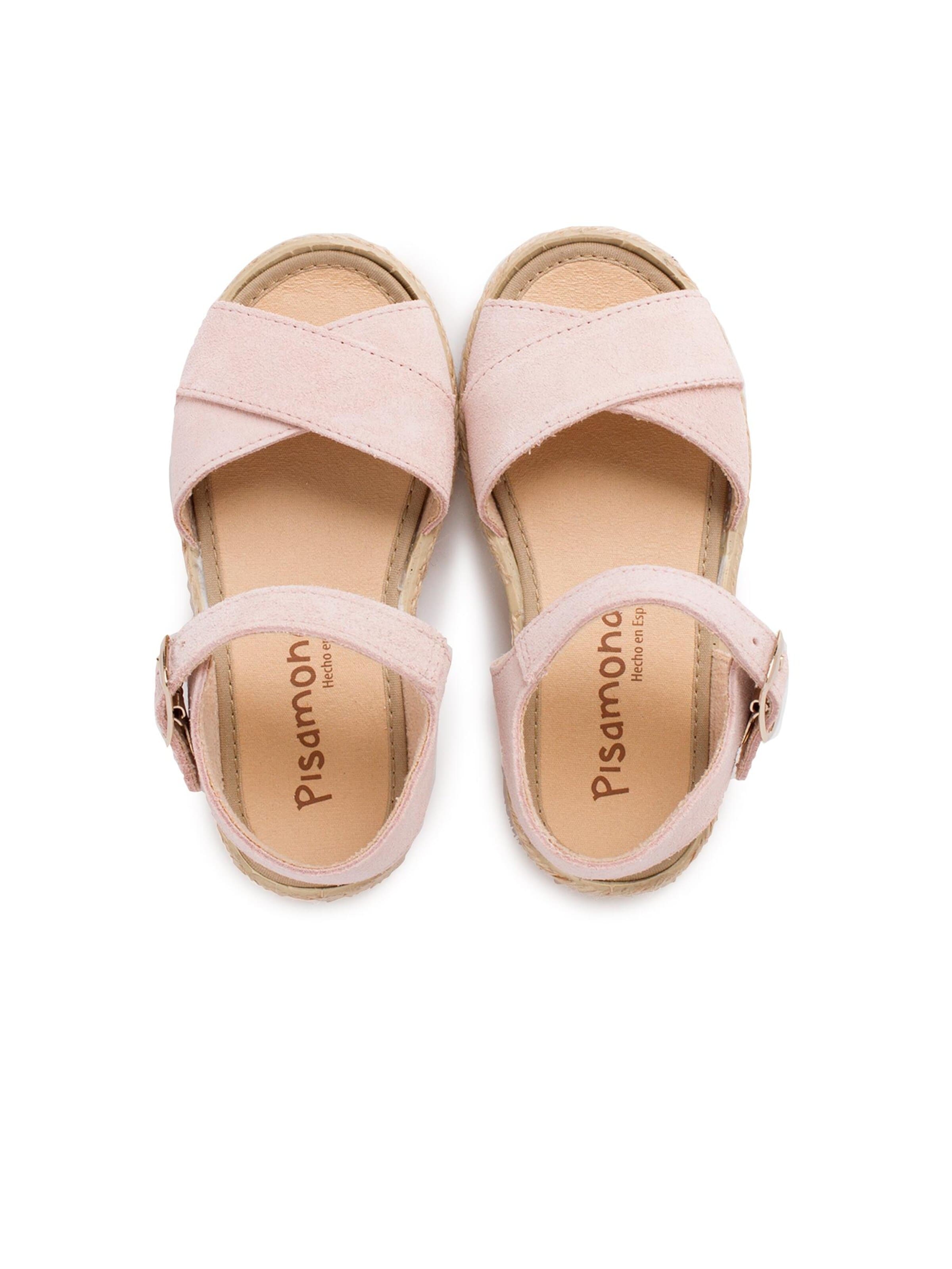 Pisamonas - Sandália em rosa