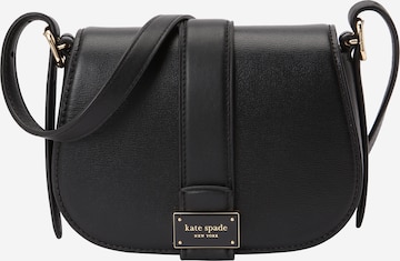 juoda Kate Spade Rankinė su ilgu dirželiu 'Nouveau Satteltasche, Extraklein': priekis