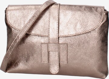 Viola Castellani Clutch in Bronze: front