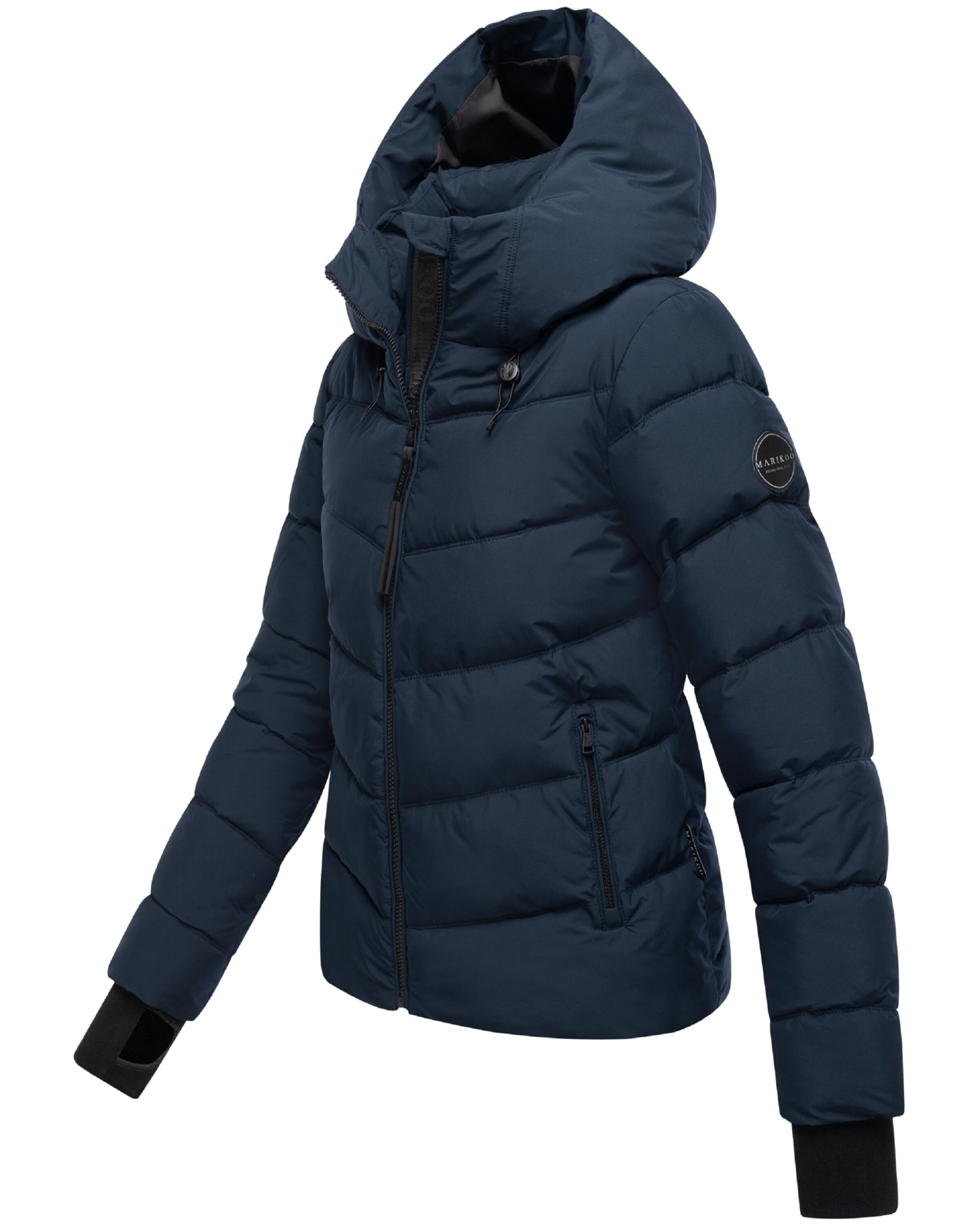 MARIKOO Winterjas in Blauw