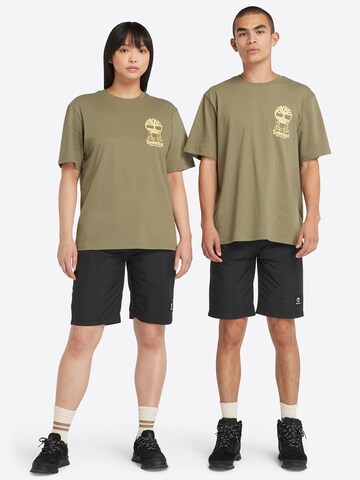 TIMBERLAND T-shirt 'For the Outdoors' i grön