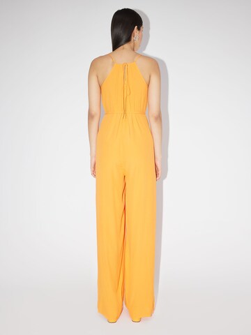 Tuta jumpsuit 'Polly' di LeGer by Lena Gercke in arancione: dietro