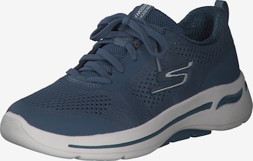 SKECHERS Sneakers laag in Blauw: voorkant