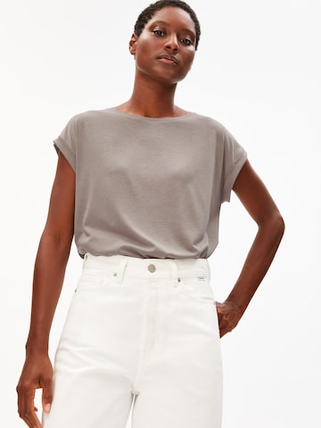 ARMEDANGELS Shirt in Grey: front