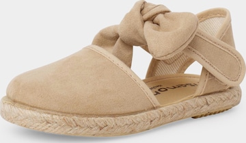 Pisamonas Sandale in Beige: Vorderseite