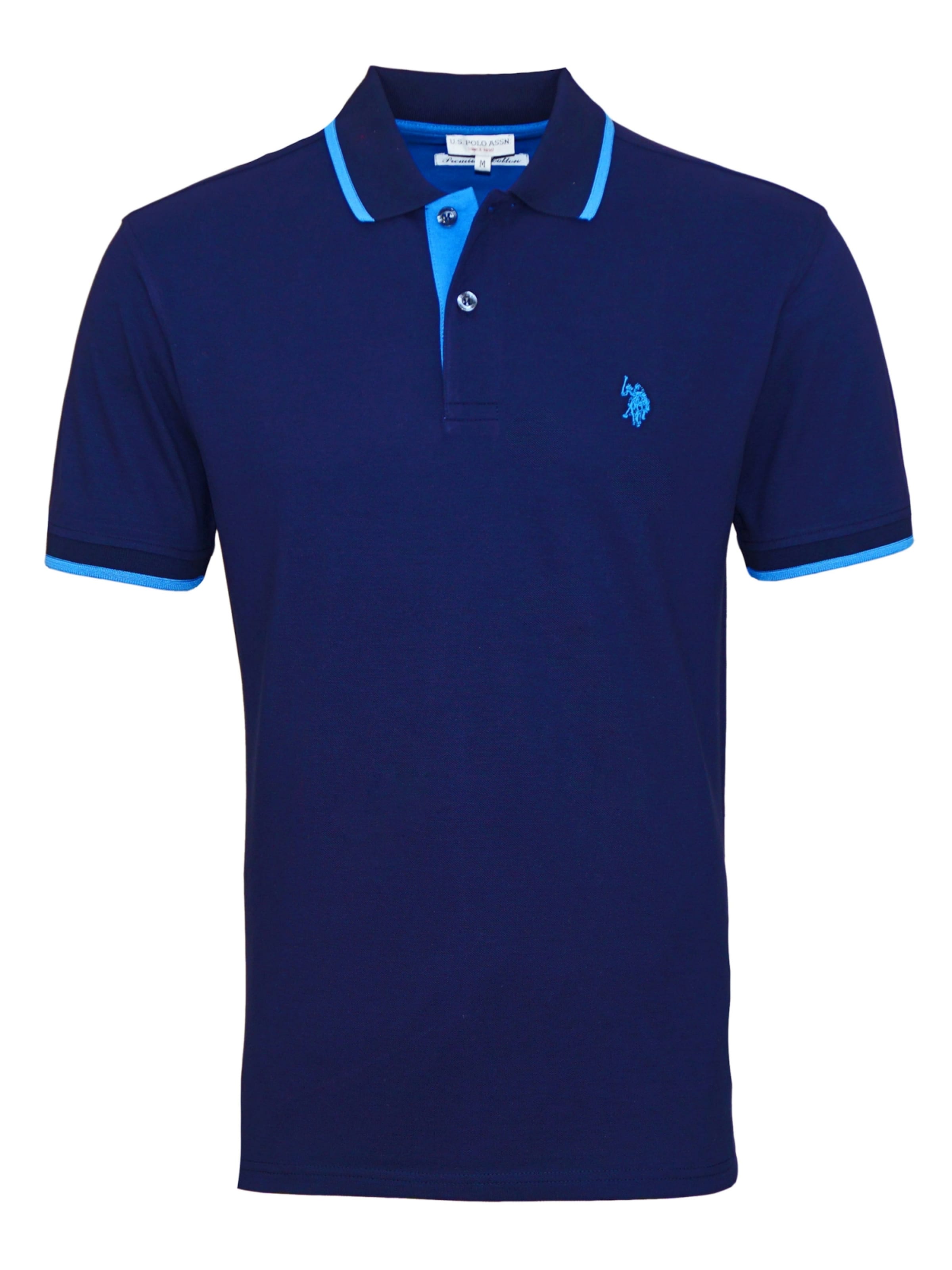 U.S. POLO ASSN. Poloshirt in Blau: Vorderseite