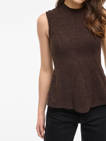 VILA - Top 'VIAnni' en marrón