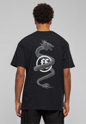 Forgotten Faces Shirt 'Dragon Tee' in Zwart