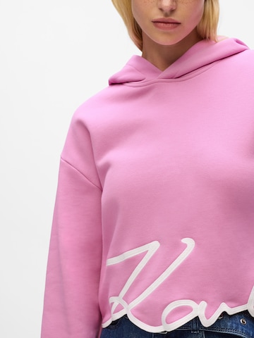 Karl LagerfeldSweater majica - roza boja