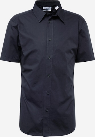 ESPRIT Regular fit Button Up Shirt in Black: front