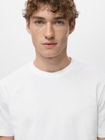 MANGO MAN Tričko 'CHERLO' - Biela
