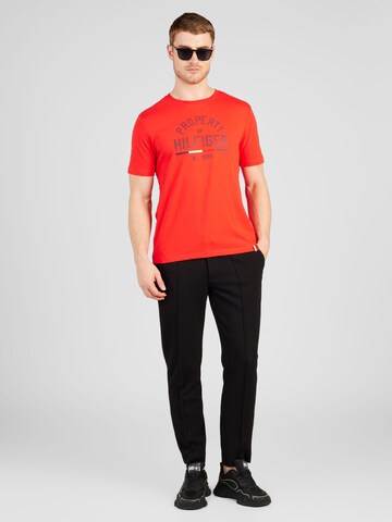 T-Shirt TOMMY HILFIGER en rouge