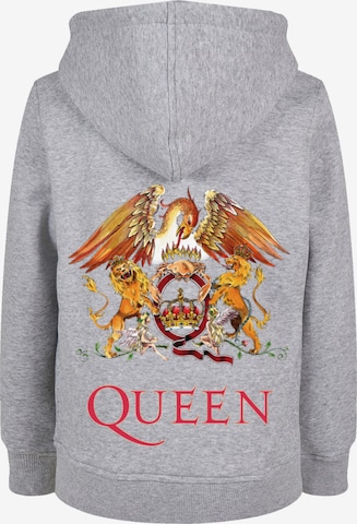 F4NT4STIC Sweatshirt 'Queen Classic Crest' in Grau