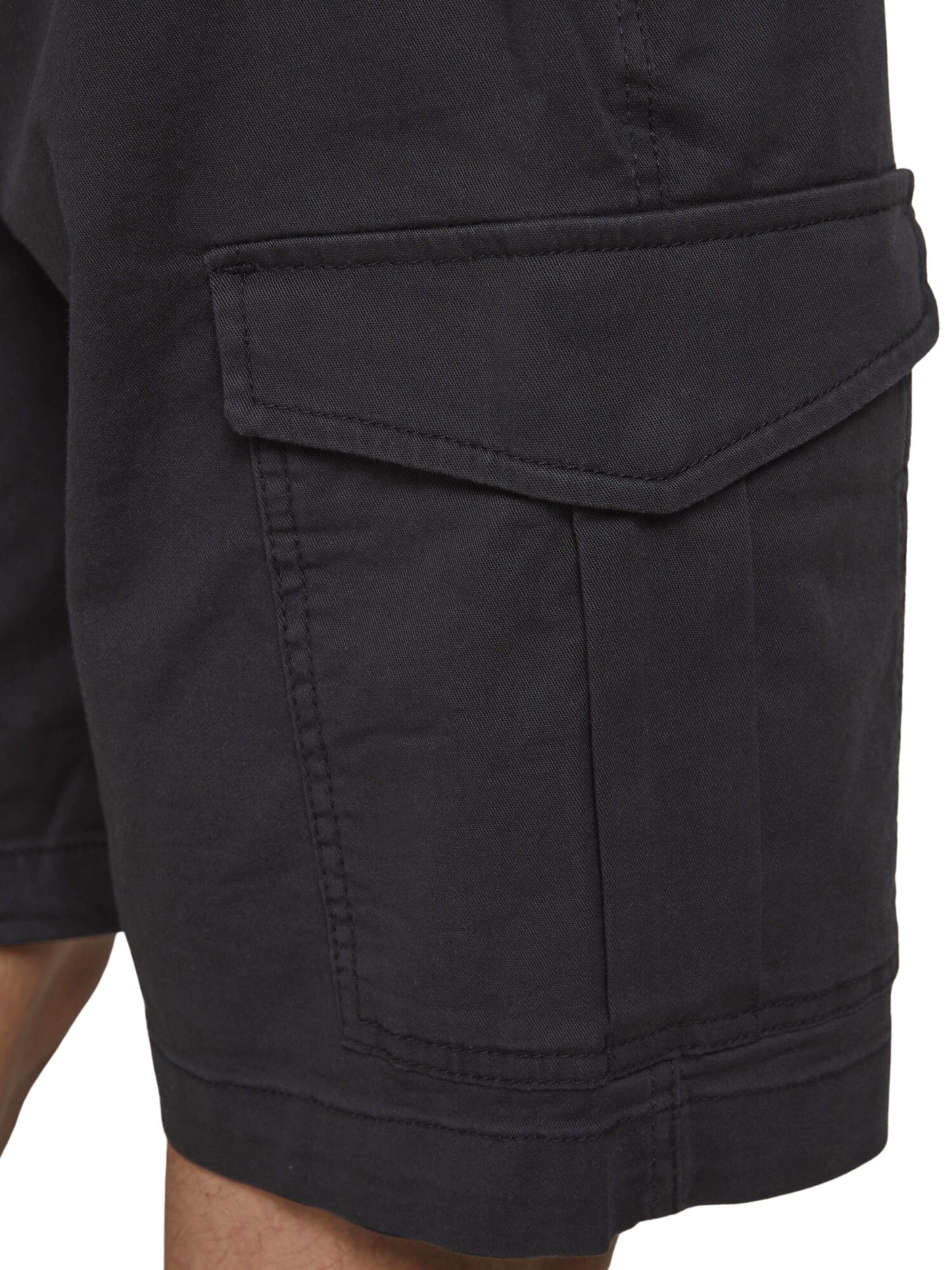 JACK & JONES Обычный Брюки-карго 'JJJoe' в Черный