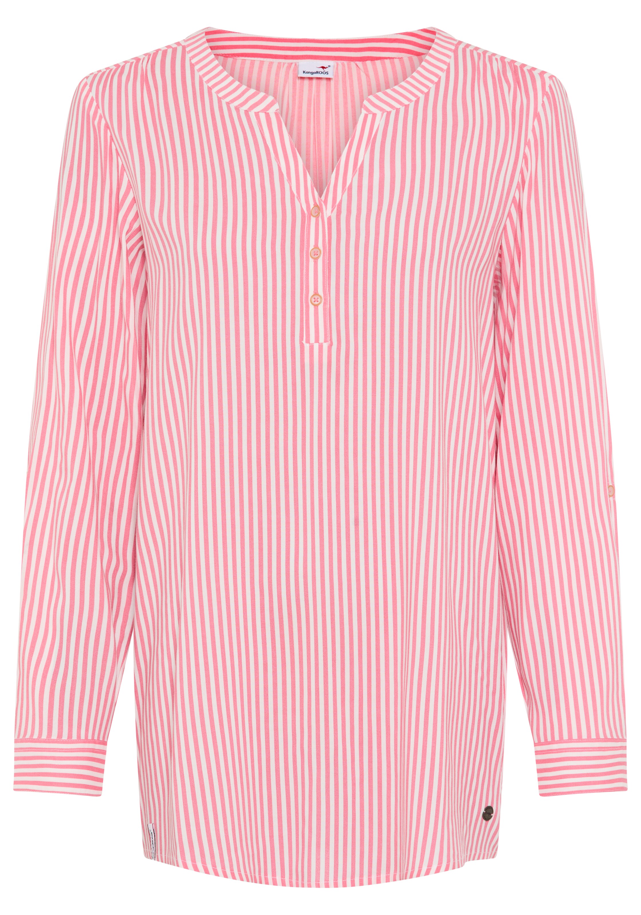 KangaROOS Blouse in Pink: front