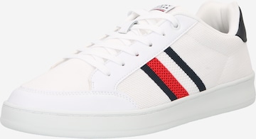 TOMMY HILFIGER Rövid szárú sportcipők - fehér: elől