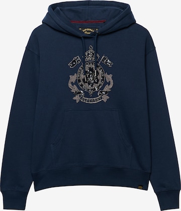 Sweat-shirt Superdry & Co en bleu : devant