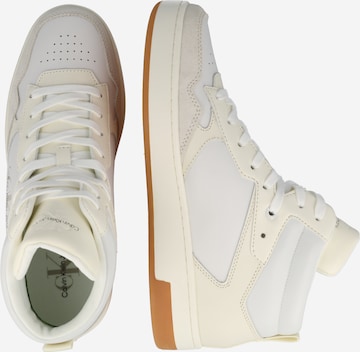 Calvin Klein Jeans High-Top Sneakers in White