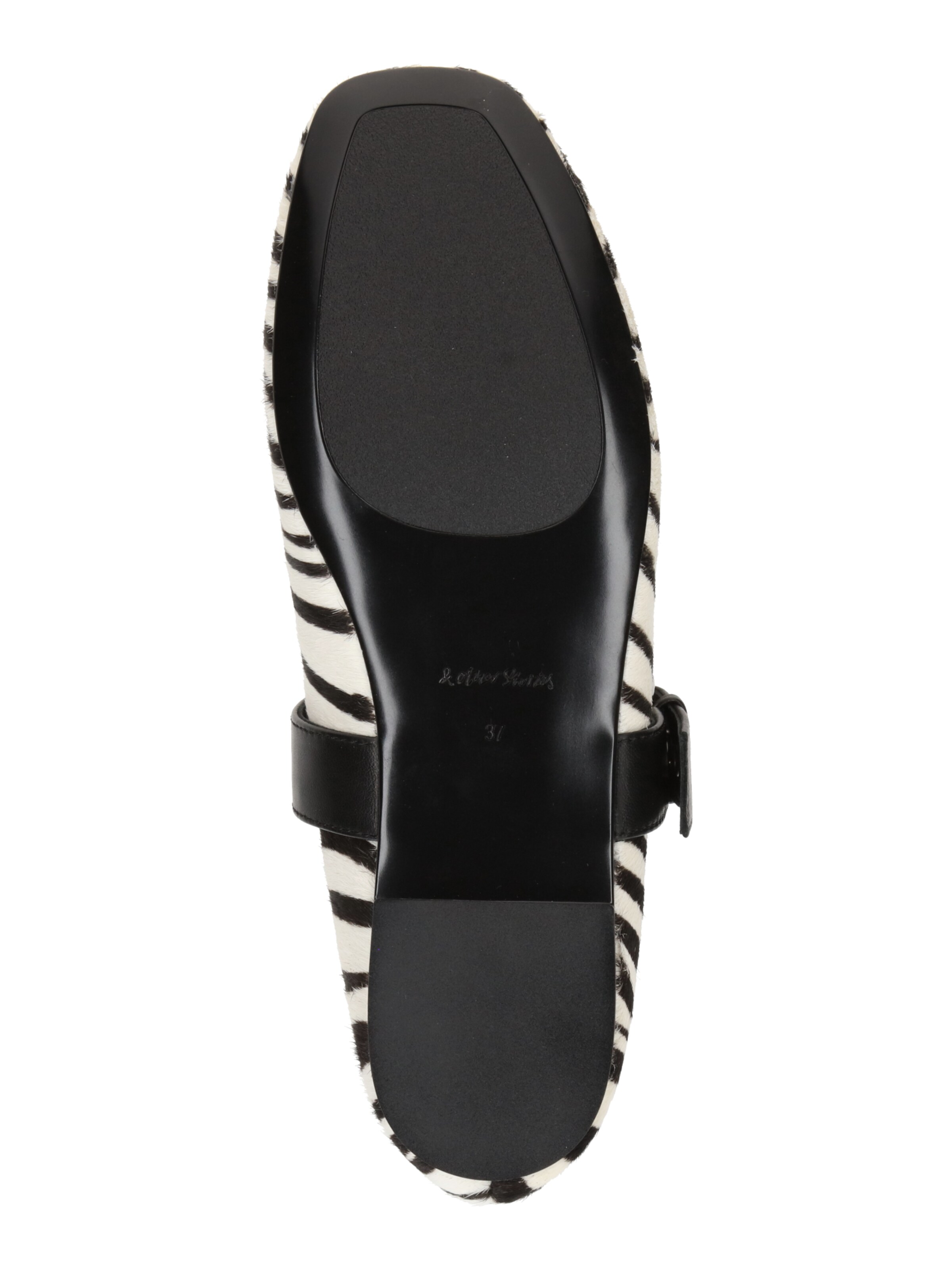 & Other Stories Bokaszíj balerina - fekete