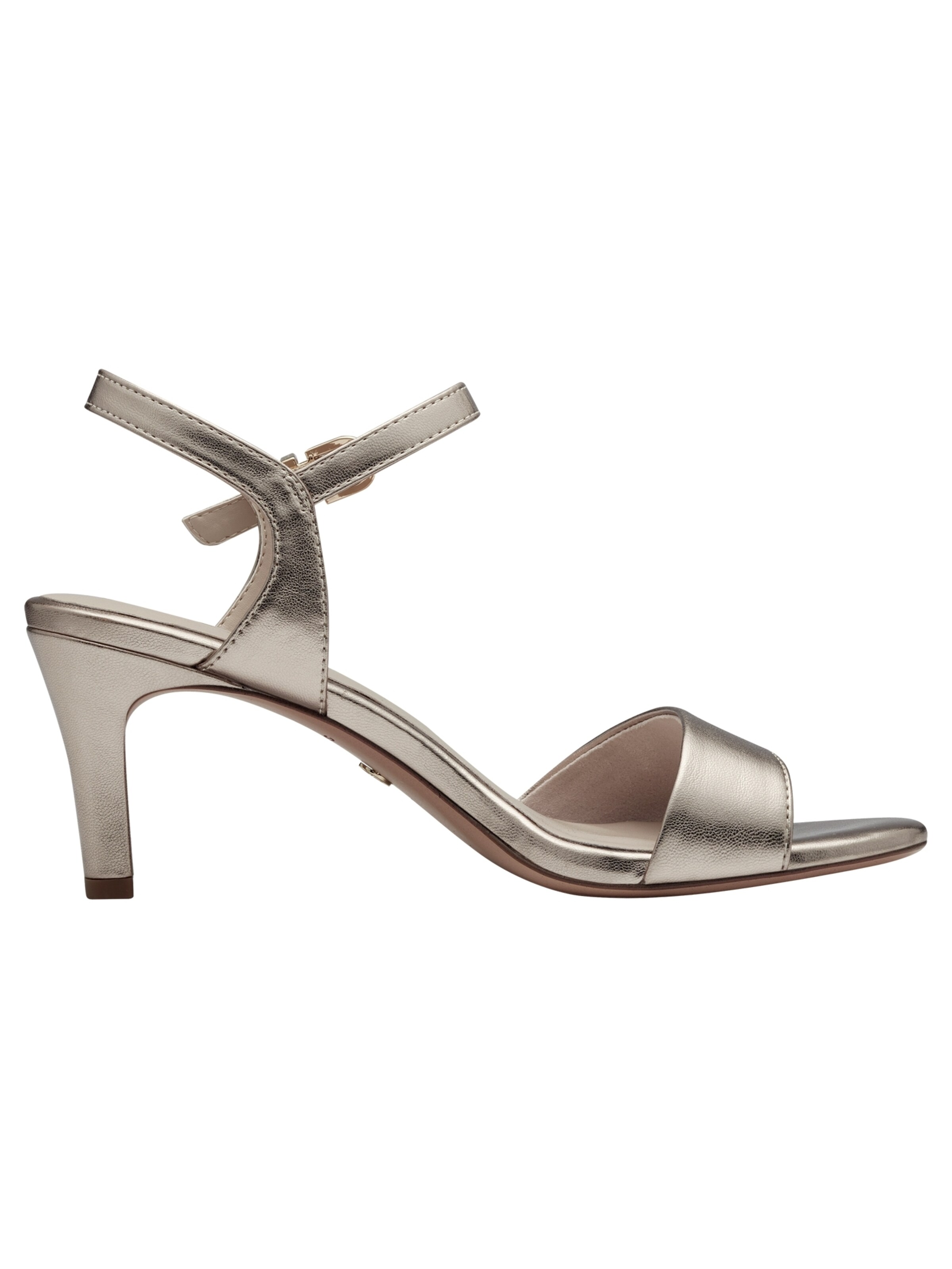 Sandalo con cinturino di Tamaris in oro