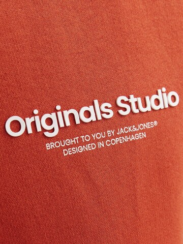 JACK & JONES Ζακέτα φούτερ 'JJVesterbro' σε πορτοκαλί