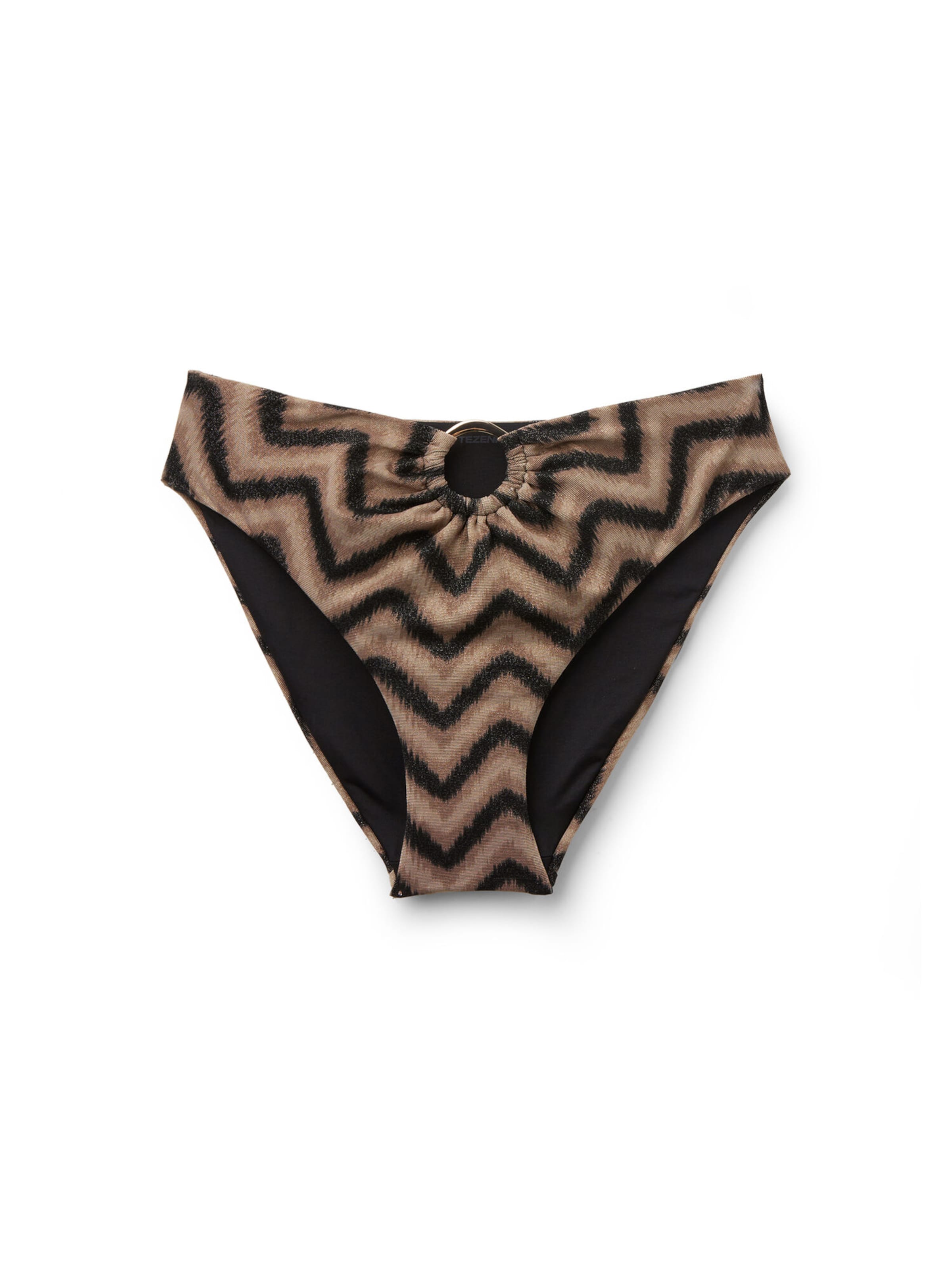 Tezenis Bikini Bottoms in Brown: front