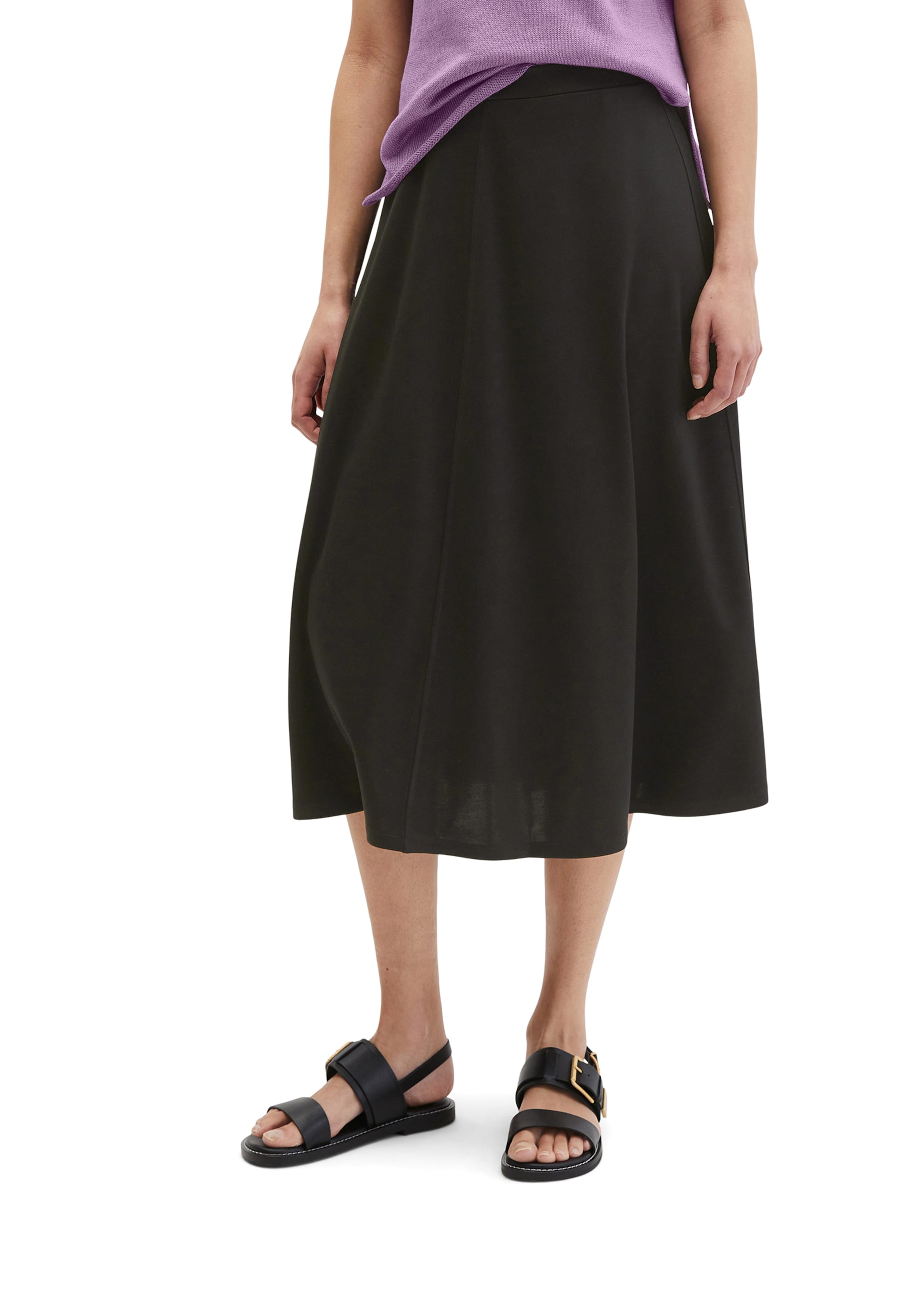 Marc O'Polo Rok in Zwart: voorkant