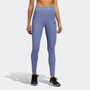 ADIDAS SPORTSWEAR - Skinny Pantalón deportivo en lila: frente