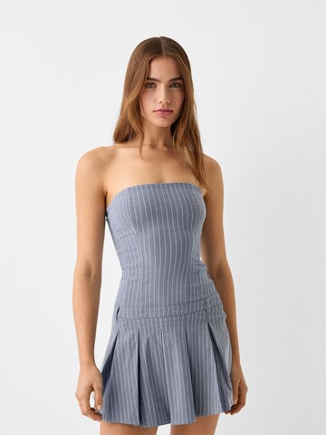 Bershka Dress in Grey: front