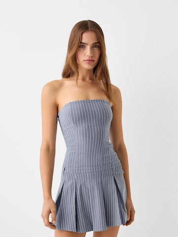 Robe Bershka en gris : devant