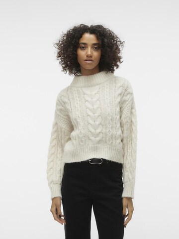 VERO MODA Trui 'DREAM' in Beige: voorkant