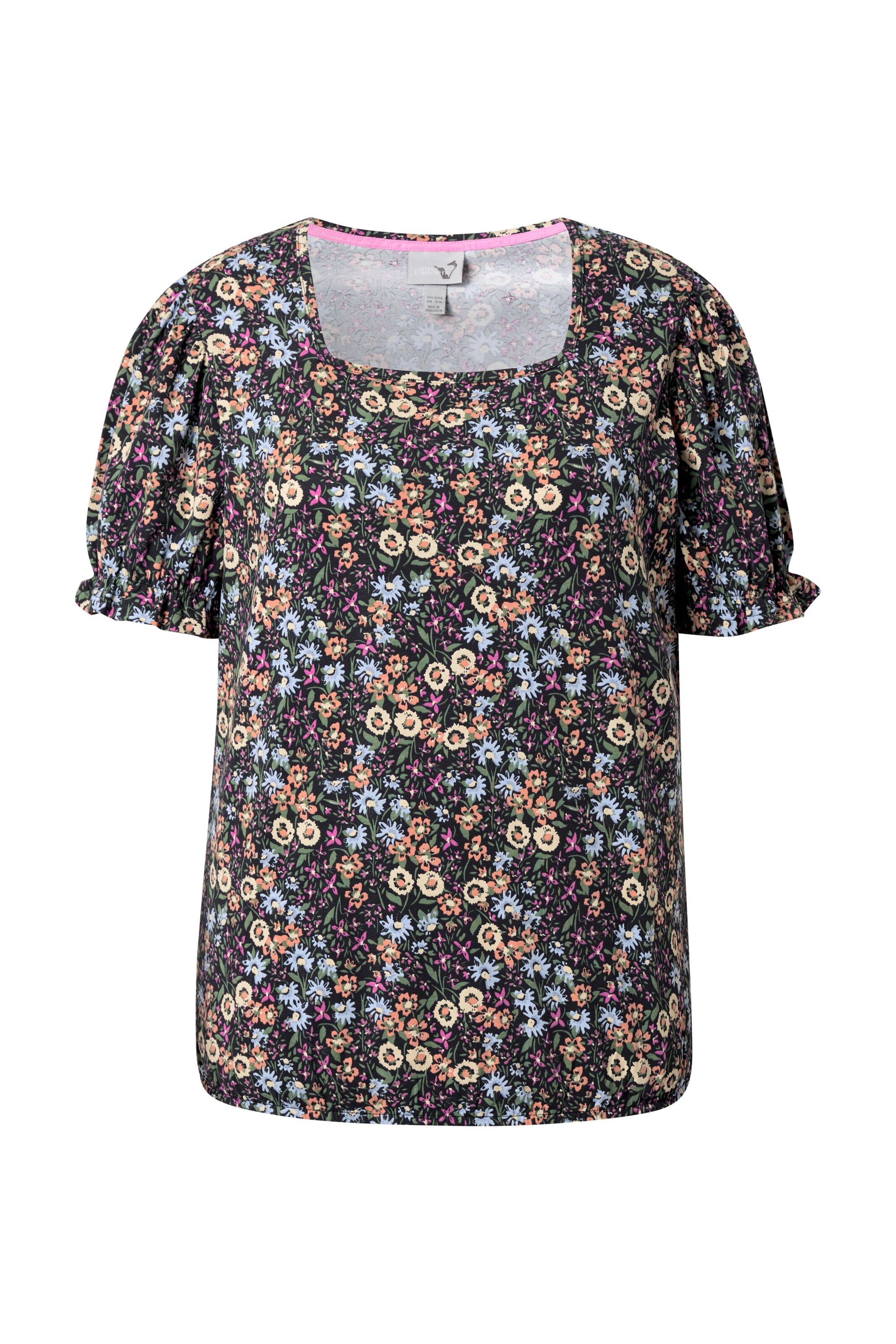 Ulla Popken Shirt in Bruin: voorkant