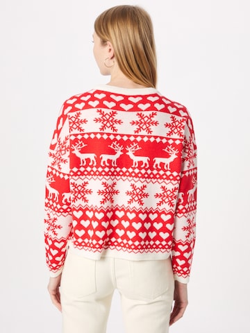 ONLY - Jersey 'XMAS' en rojo