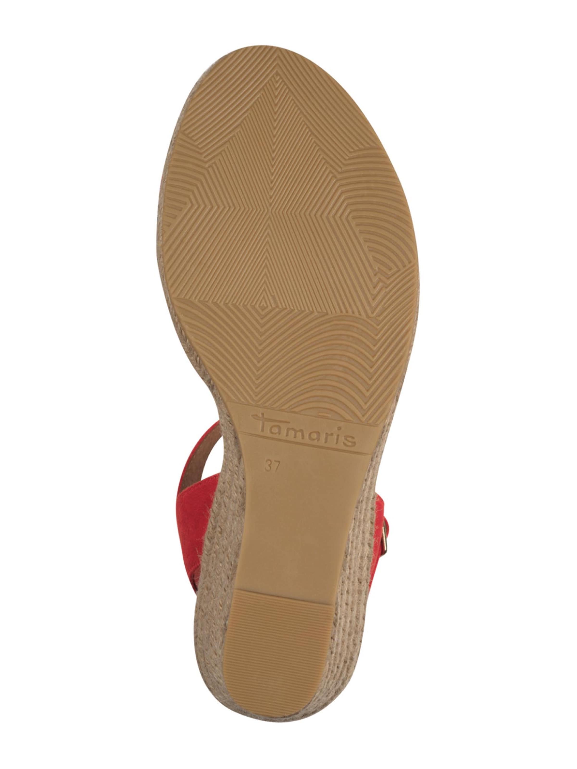 Sandales à lanières Tamaris en rouge