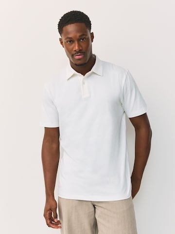 T-Shirt Next en blanc : devant