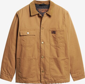 Superdry Between-Season Jacket in Brown: front