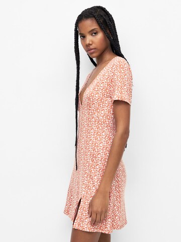 Pull&Bear Šaty - Oranžová