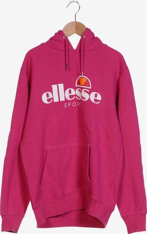 ELLESSE Sweatshirt & Zip-Up Hoodie in XL in Pink: front