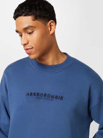 Sweat-shirt Abercrombie & Fitch en bleu